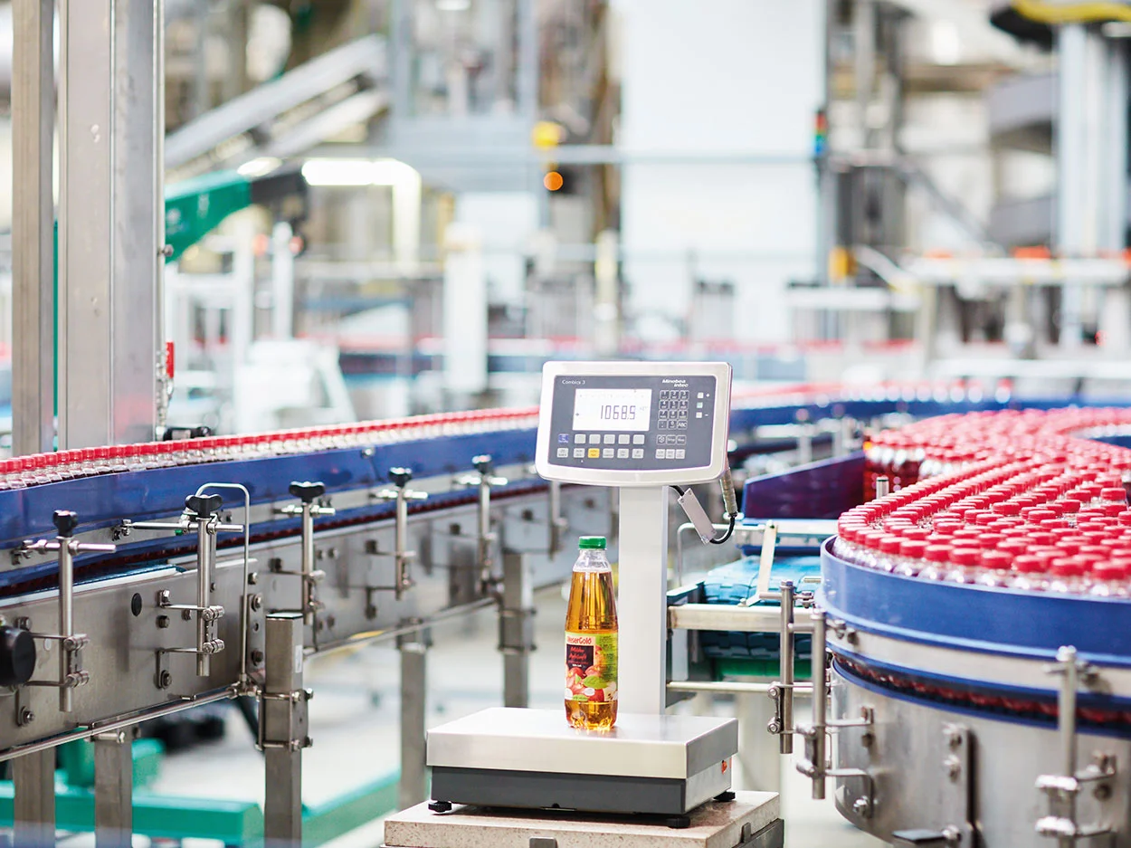 Báscula industrial de mesa y suelo Combics Minebea Intec