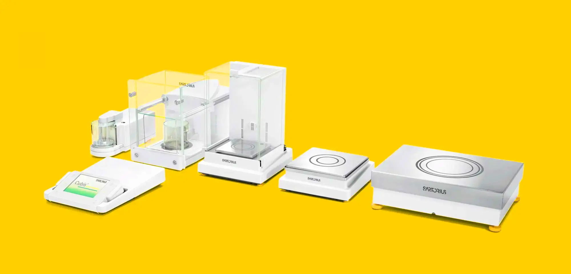 Comparadores de masa manuales Cubis y Cubis II