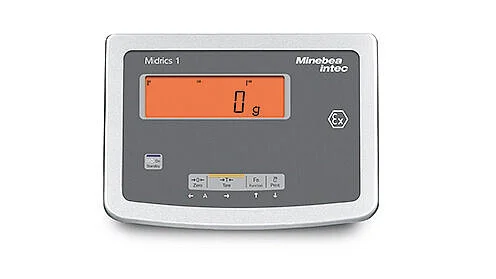 Indicadores de peso Midrics para básculas industriales