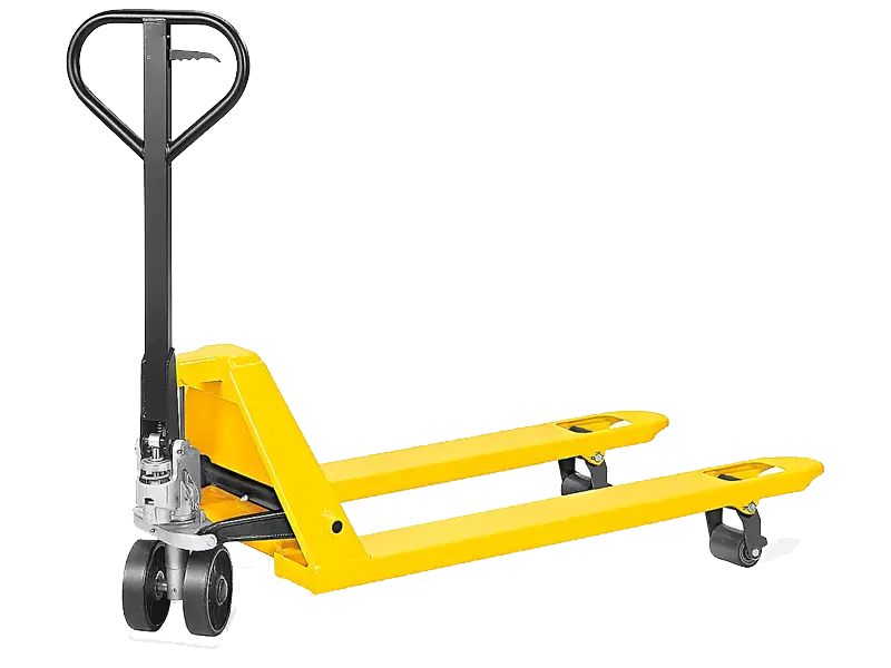 Patín hidráulico largo para tarimas especiales