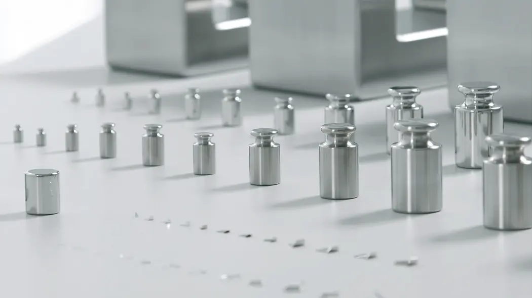 Pesas patrón OIML y juegos de pesas